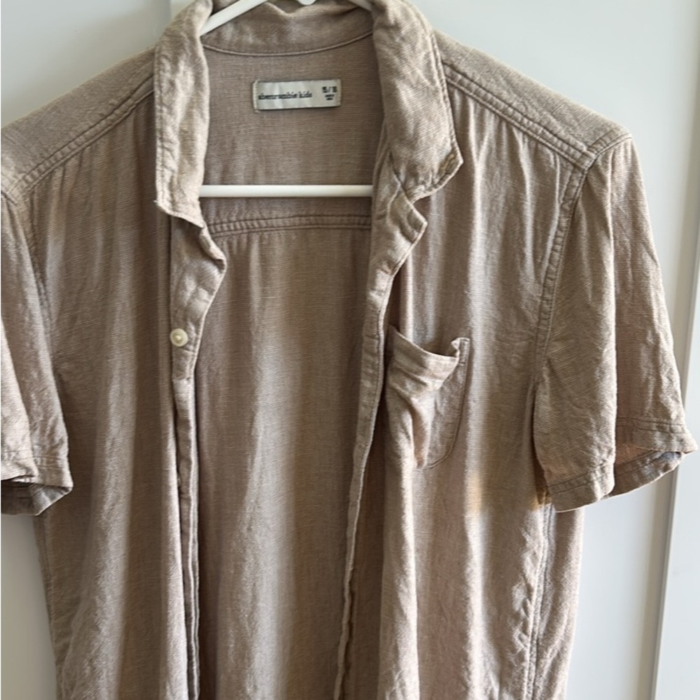 Abercrombie Kids 15/16 shirt (2 of them). One has back embroidery. - Picture 4 of 6